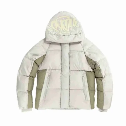 SYNAWORLD ‘SYNA LOGO’ JACKET – CREAM
