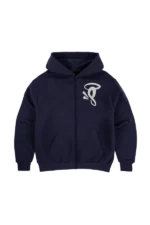 Syana Void Zip Hoodie Marl Grey