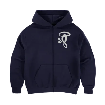 Syana Void Zip Hoodie Marl Grey