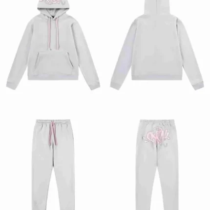 Syna World Tracksuit Grey Pink g